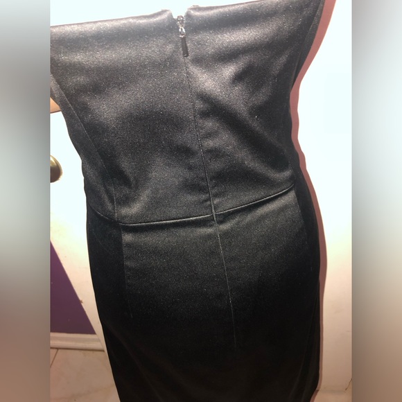 White House Black Market-Blk Sweetheart Neckline Strapless, Sheath Dress, SZ 08 - Picture 9 of 14